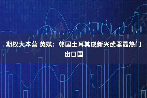 期权大本营 英媒：韩国土耳其成新兴武器最热门出口国