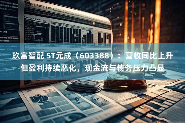 玖富智配 ST元成（603388）：营收同比上升但盈利持续恶化，现金流与债务压力凸显